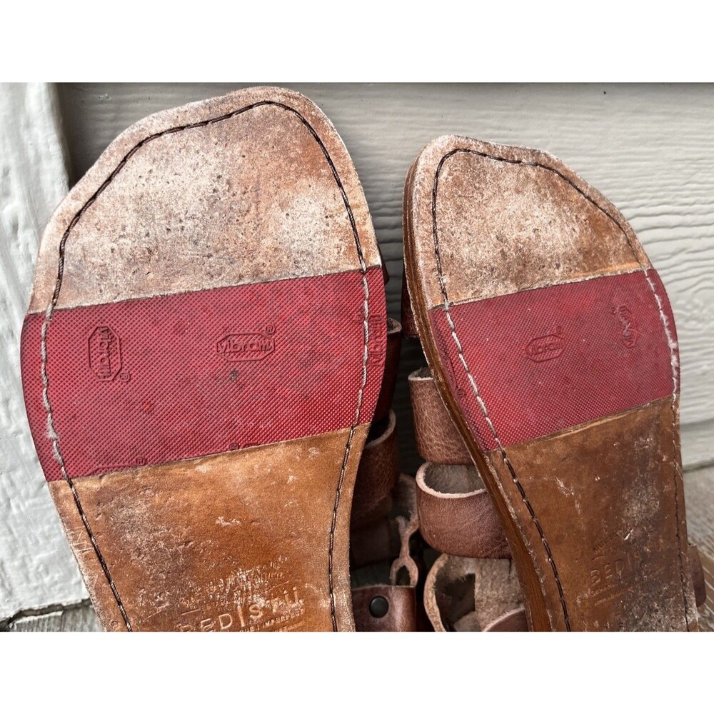 Bed Stu Free People Artemis Women's 6.5 Brown Leather Gladiator Sandals - Picture 12 of 13